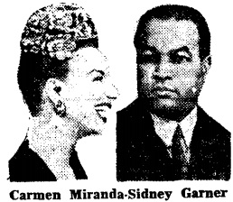 Carmen Miranda Sydney Garner